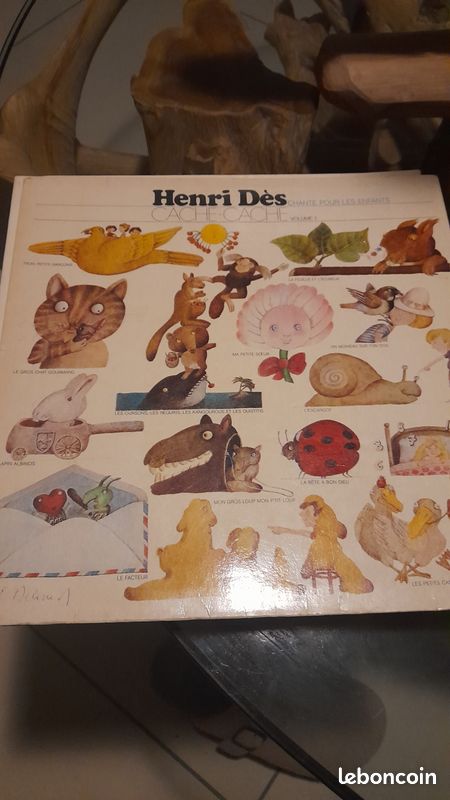 Vinyle Cache-cache henri dés 33t (image 1)