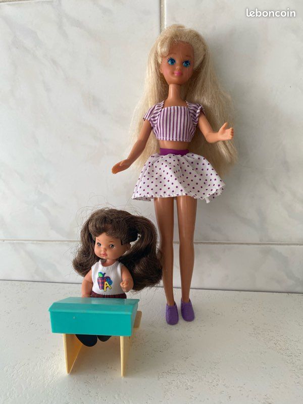 Barbie Skipper La Famille De Barbie Poussette Canne Barbie Famille