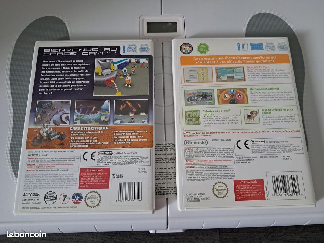 Wii Balance Board + Jeux Wii – bon état (image 11)