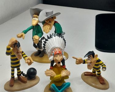 Lucky Luke figurine: the collection and the shop | La Marque Zone – Tagged  Leblon-Delienne