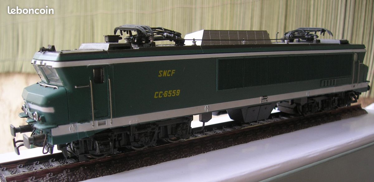 Locomotive électrique TAB CC 6553 – SNCF époque 3, échelle HO, Super état