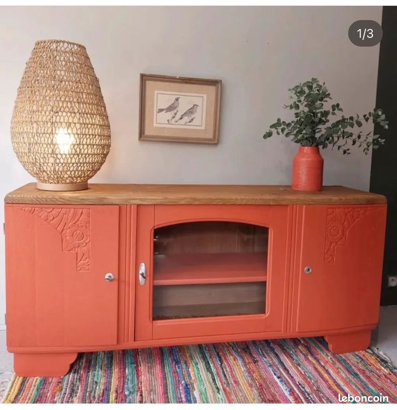 Meuble TV en bois (image 8)