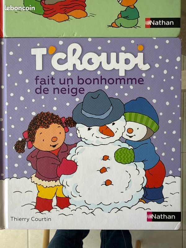 Lot 6 livres T’choupi – Thierry Courtin – Nathan – TBE (image 2)