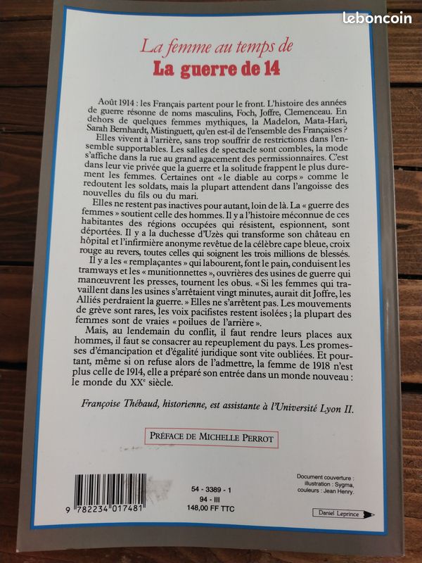 La femme au temps de la guerre de 14 (image 2)