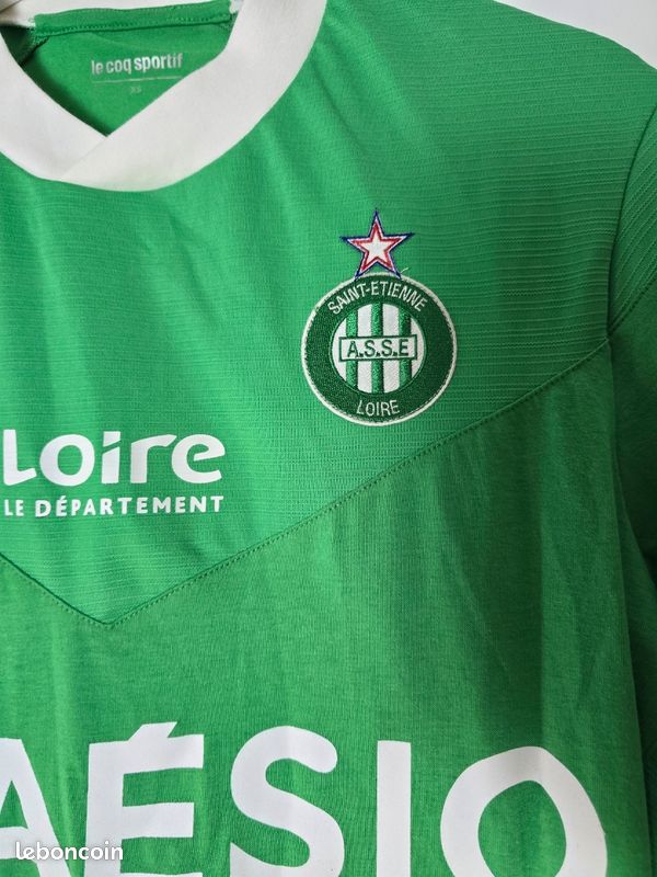 Maillot foot Homme Inspiré de Saint-Étienne Taille S au XXL
