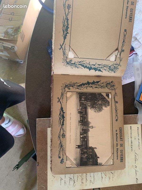 Carte postale et lettre ancienne (image 3)