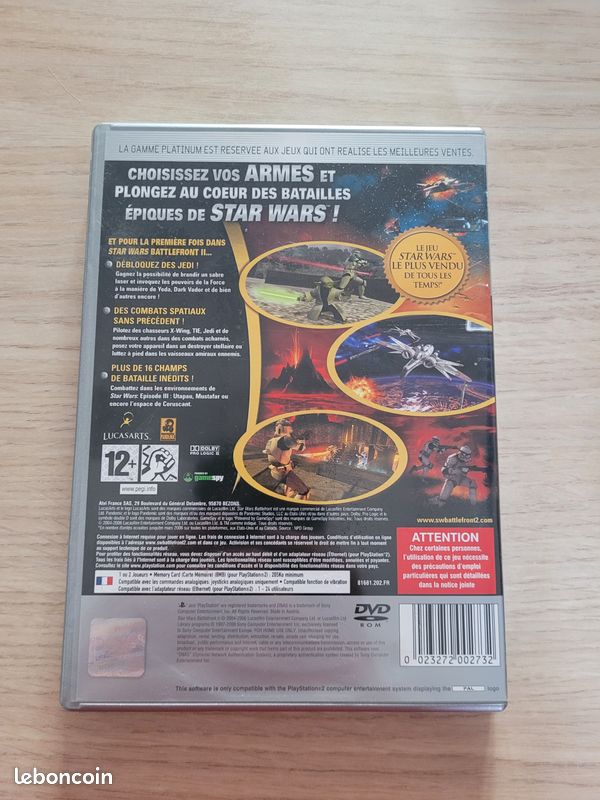 Star wars Battlefront 2 ps2 (image 2)