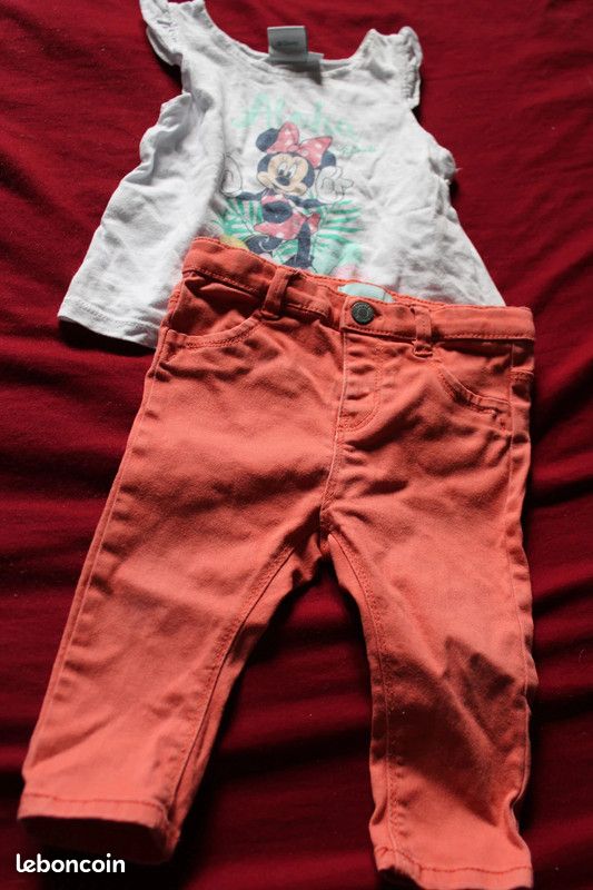 Lot vêtements fille 12 mois (image 4)
