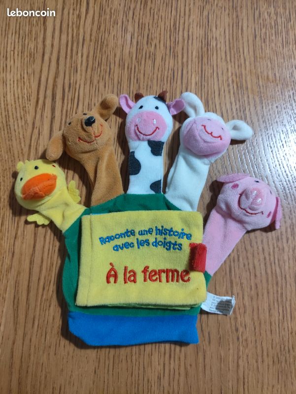 Raconte une histoire avec les doigts - A la ferme (image 1)