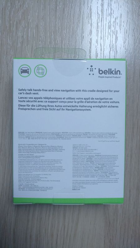 Support de voiture pour grille d'aération Belkin