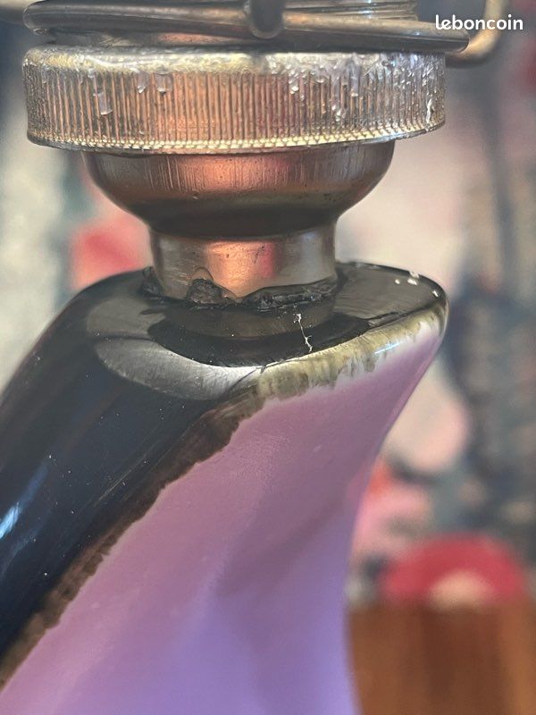 Lampe ancienne céramique attribué Pol Chambost (image 14)