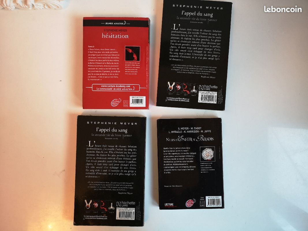 Lot de livres de Stéphenie Meyer (image 2)