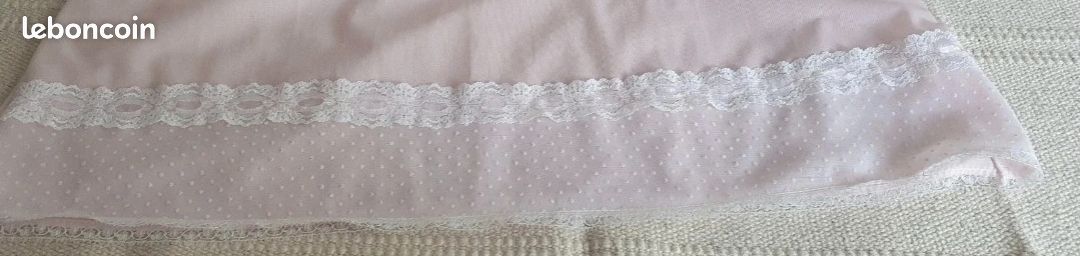 Nuisette de nuit mini dentelle plumetis retro (image 9)