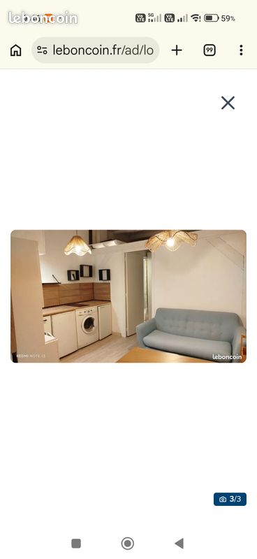 Appartement 2 pièces 26 m² · à Agde · 26 m² · 490 €/mois