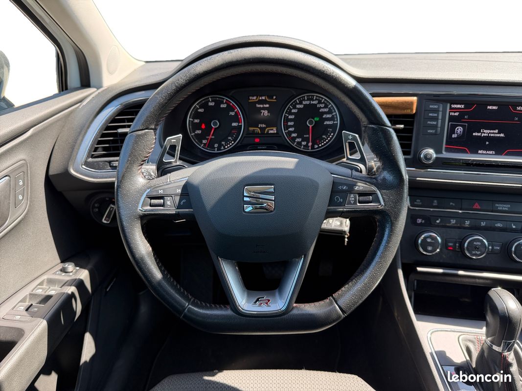 SEAT LEON 1.8 TSI 180 DSG FR 180Ch Garantie 12 mois (image 13)