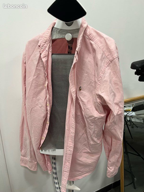 Chemise Ralph Lauren rose (image 1)