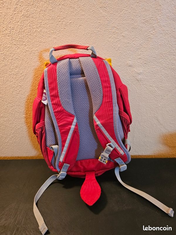 Sac à dos dragon rouge affenzahn (image 2)