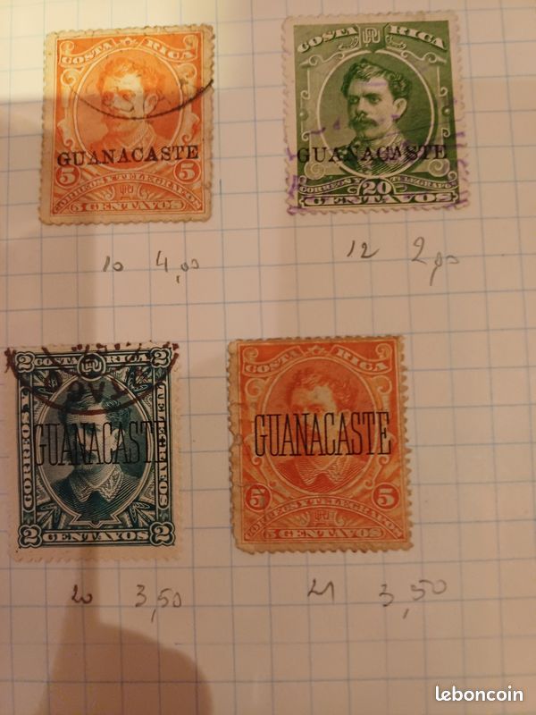 Timbres du Costa Rica (image 19)