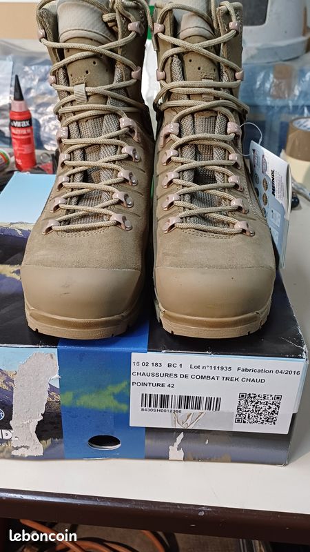 Meindl Sable Meindl Chaussures De Combat Trek Chaud Chaussures