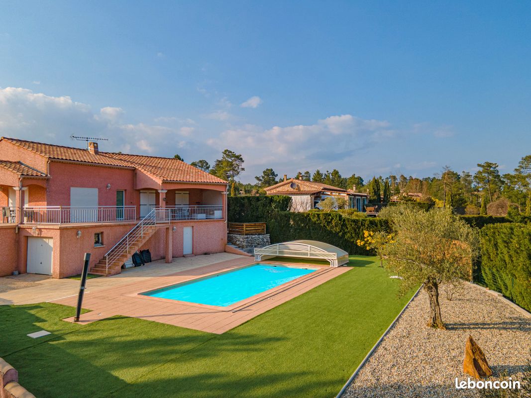 La Bastide du Mazel luxueuse villa indépendante climatisée avec piscine pour 6 personnes (image 1)