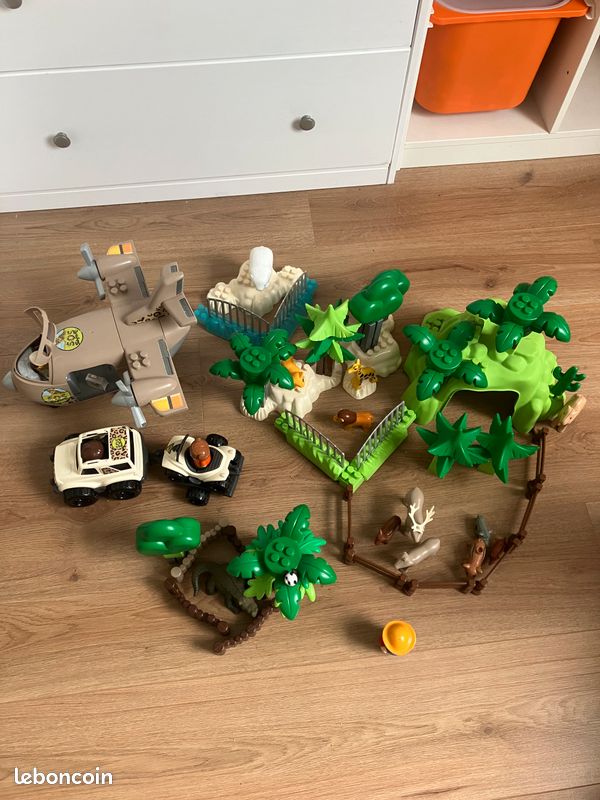 🦁 Safari Zoo complet – Avion, Jeep, Quad & animaux 🐊 (image 2)