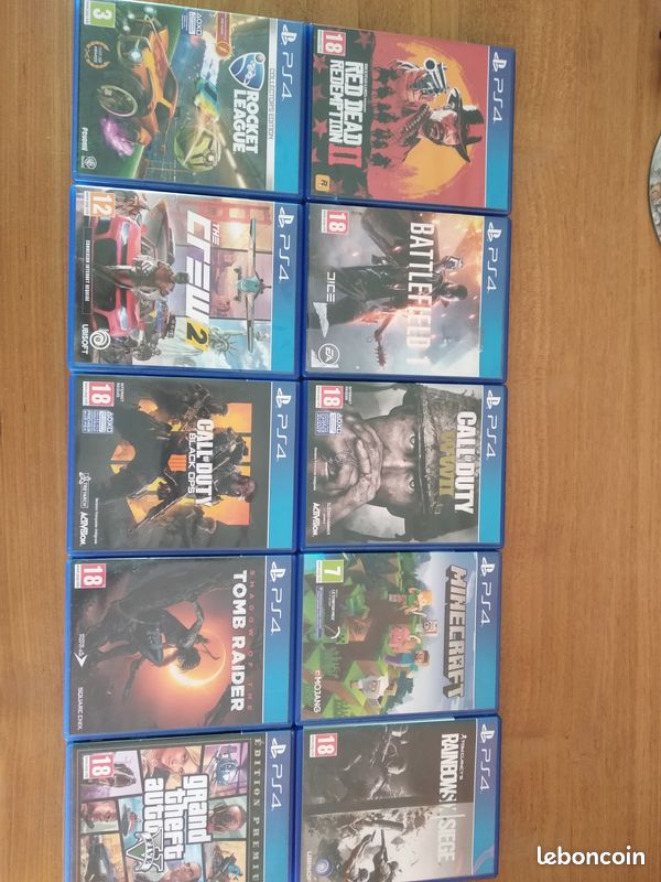Jeux ps4 (image 1)
