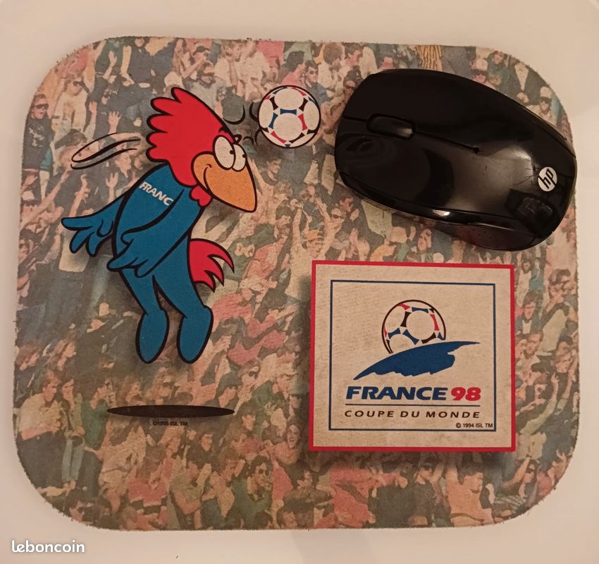 Tapis De Souris France 98 - CANON - Rare - Foot Mundial Zidane - Occasion