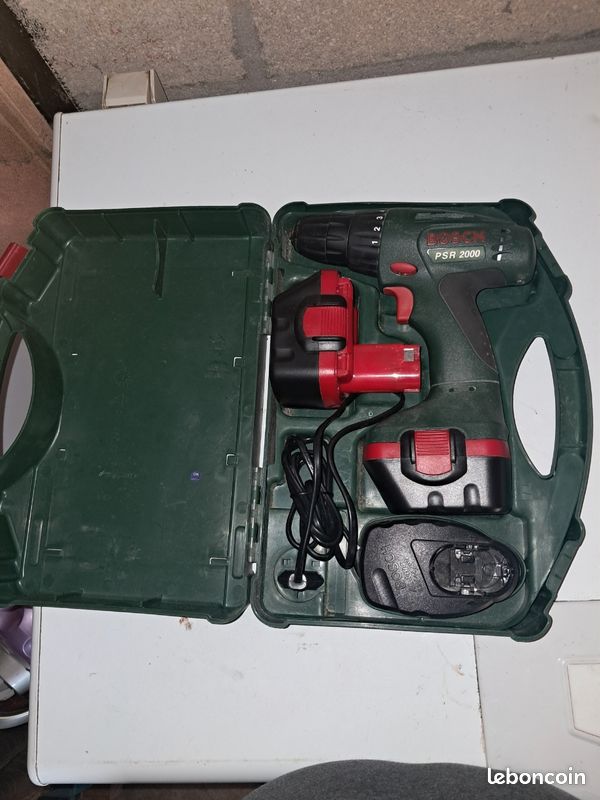 Kit perceuse psr 2000 bosch sans fil (image 2)