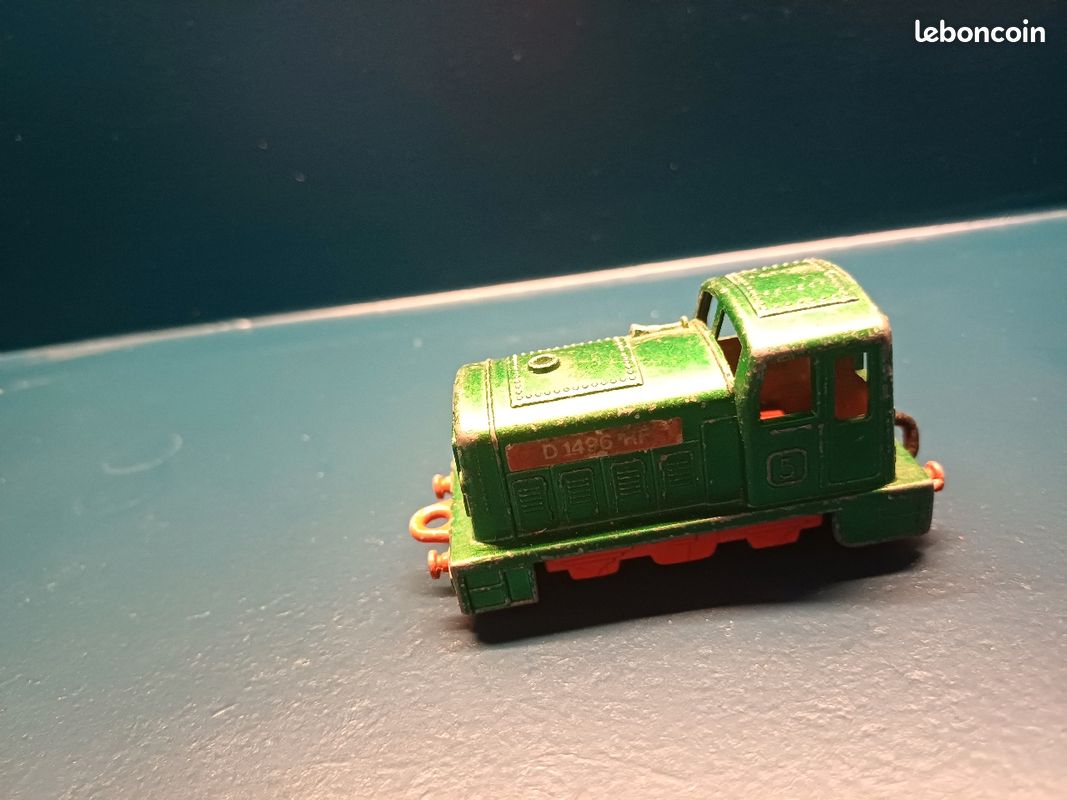 Locomotive train matchbox, Shunter (image 1)