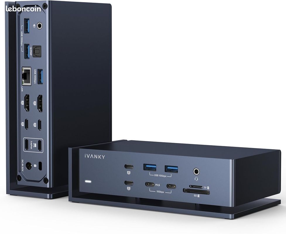 Station d'accueil iVANKY FusionDock Max 1 Thunderbolt 4 (image 1)