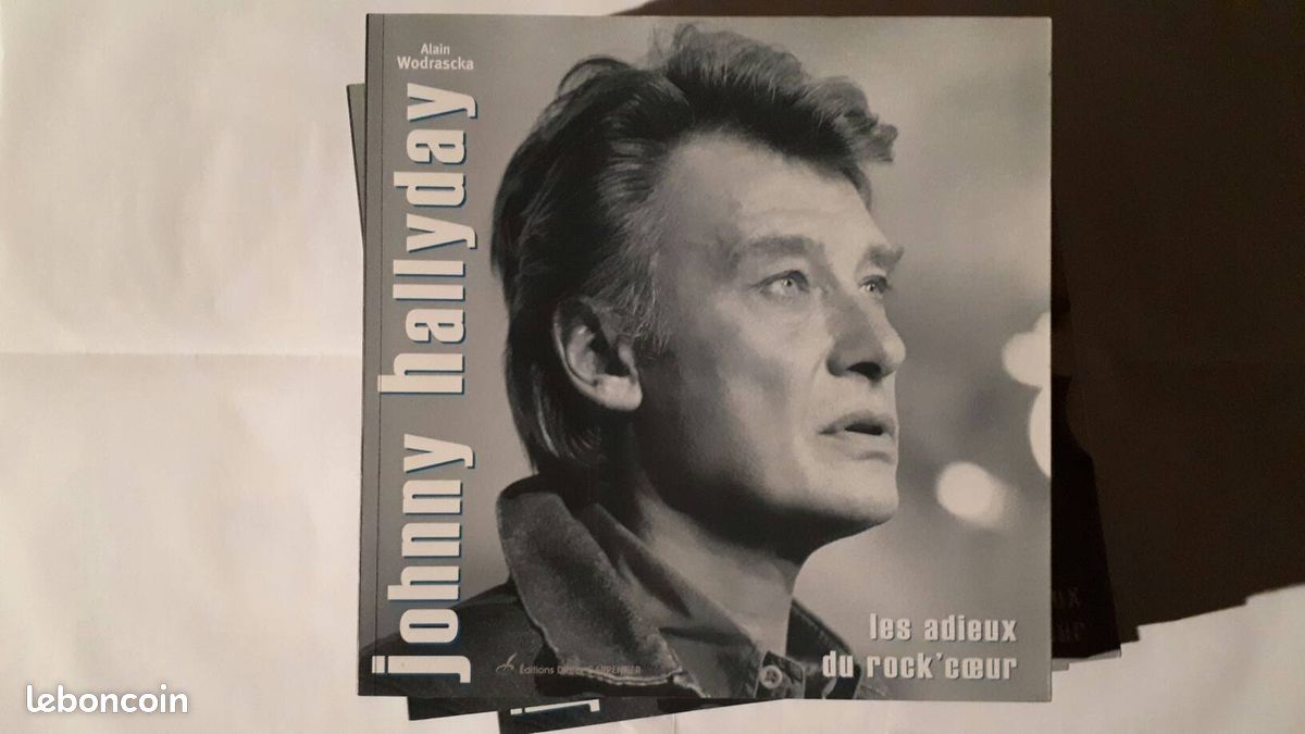 Johnny Hallyday : Les adieux du Rock'coeur. Livres (image 1)