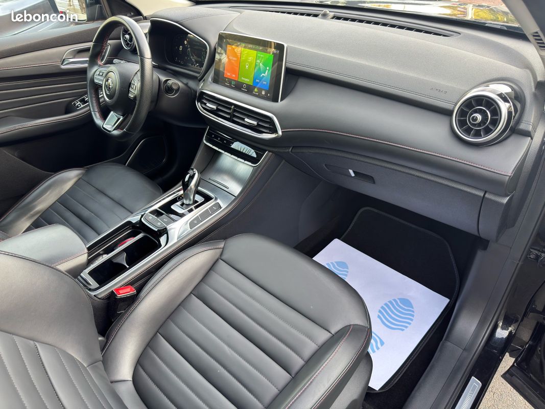 ⚫MG EHS NOIR HYBRIDE 258 CH LUXURY PHEV / Garantie 12 Mois / Caméra de Recul / Régulateur Adaptatif / Sièges Cuir / Toit Pano / FAIBLE KM (image 4)