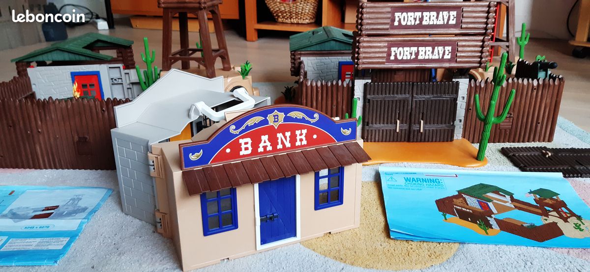 Playmobil Fort Brave Western 5245 Jeux Jouets