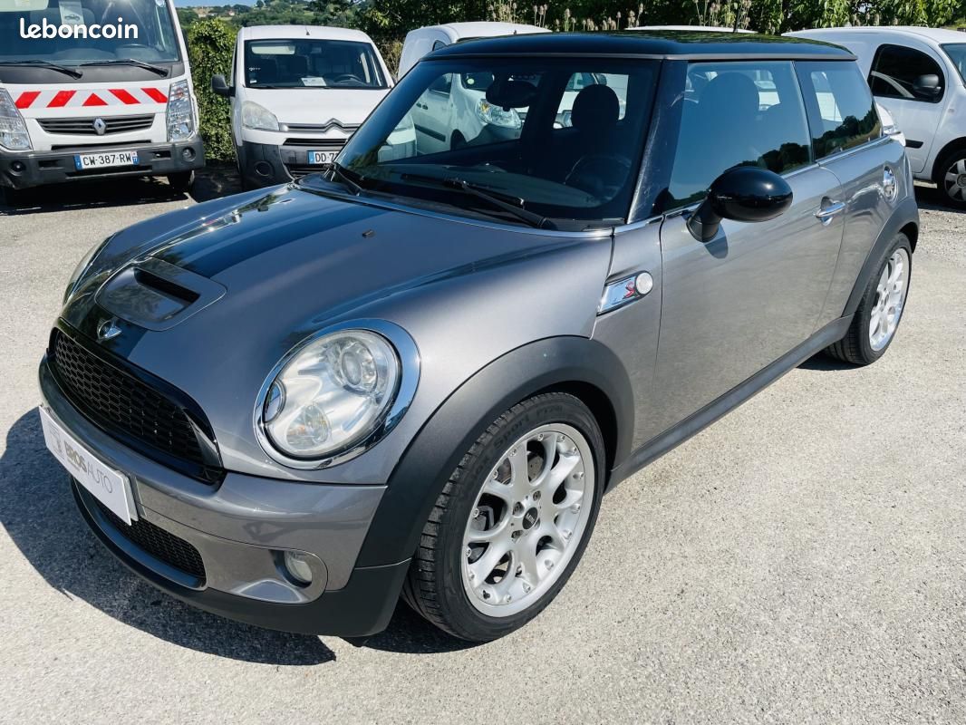 Mini COOPER S 1.6 i 175 SPORT BVA GRIS (image 1)