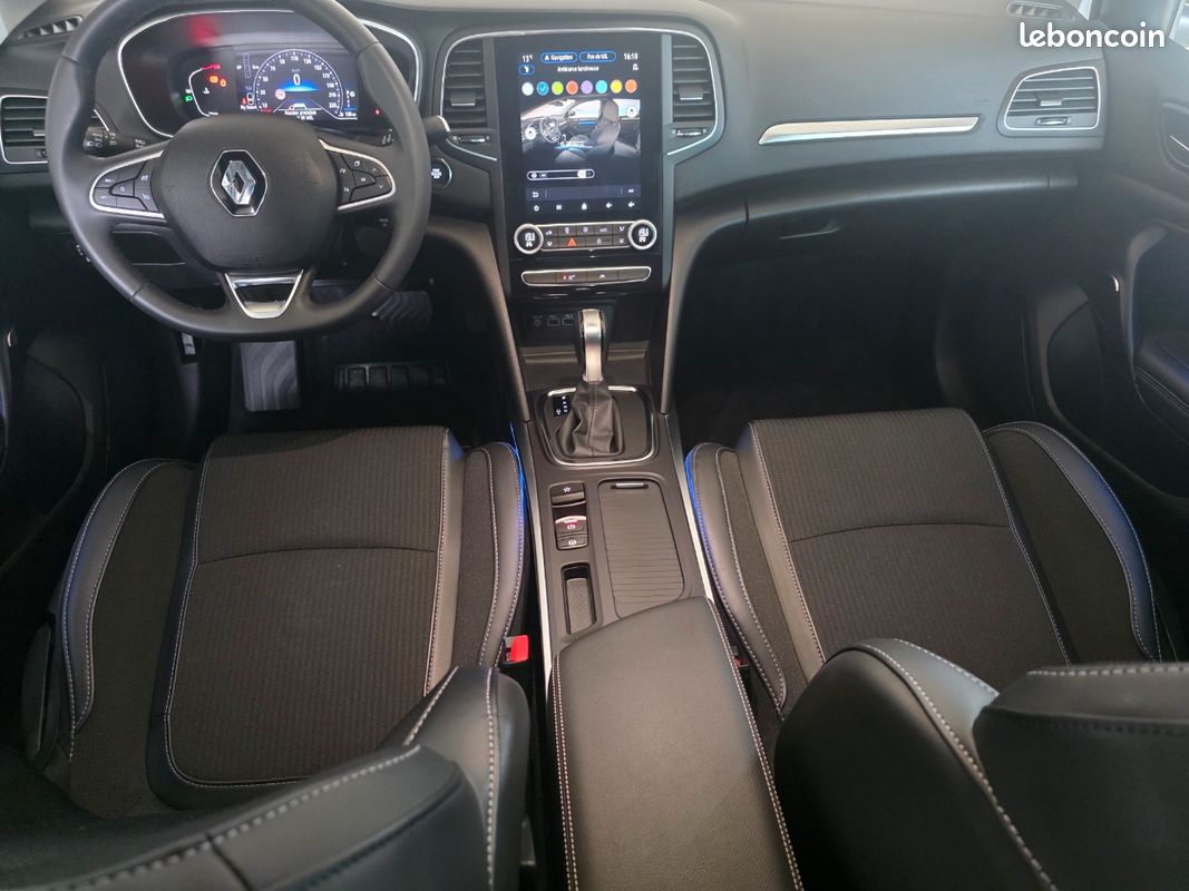 💎 renault megane iv 1.5 blue dci 115 edc bva 7 TECHNO💎1ere main - BOITE AUTOMATIQUE - entretien constructeur (image 10)