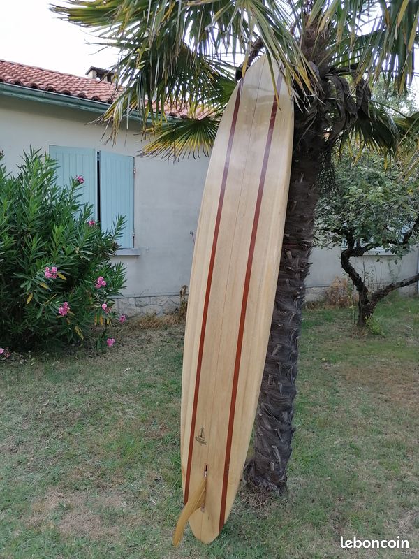 Longboard Surf 9'2'' Bois Balsa (image 1)