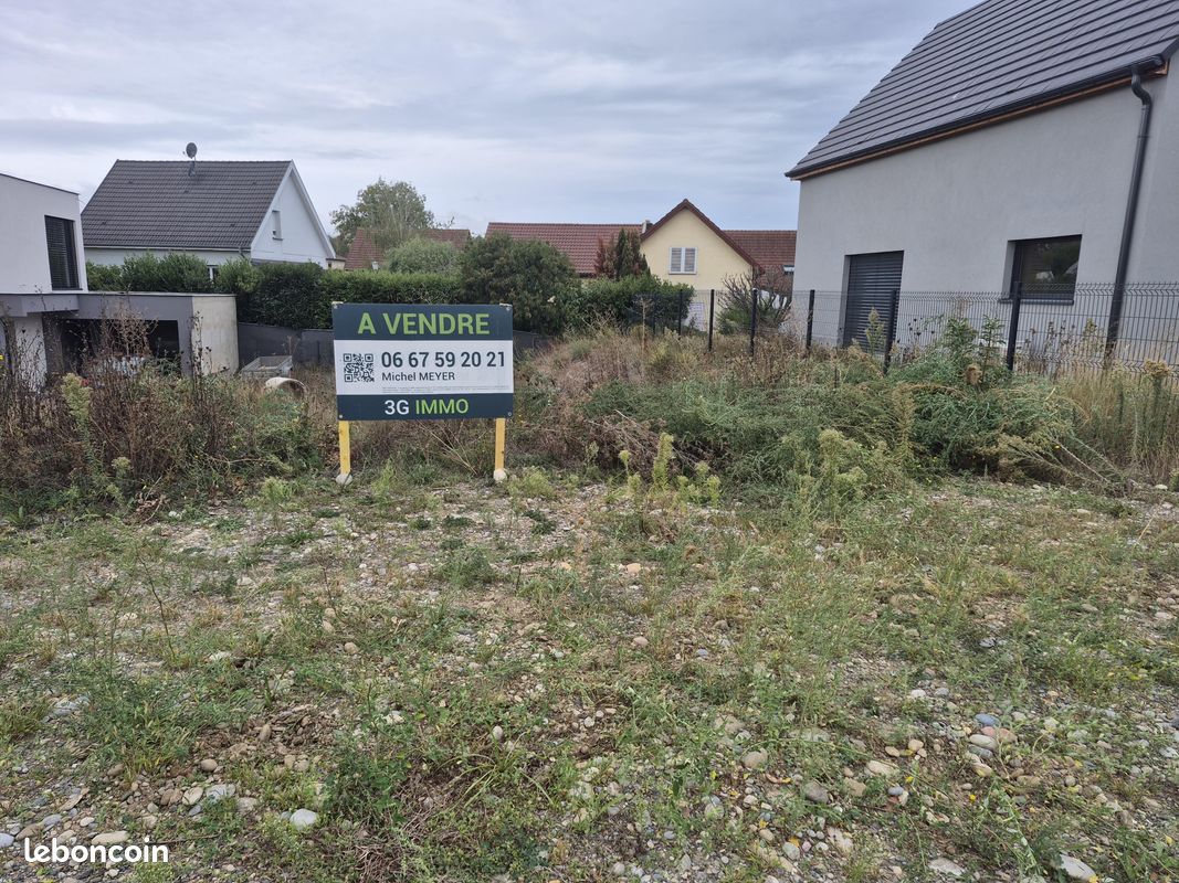 Vente Terrain constructible 408 m² Kembs · 169 900 €