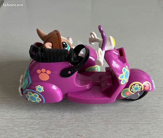 Figurine Littlest Pet Shop - Chien Corgi #1864 - Hasbro - Occasion