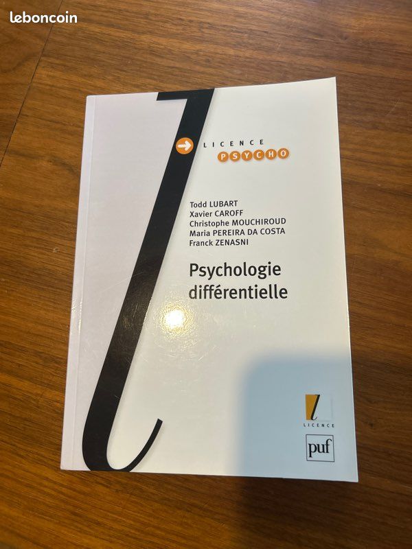 Psychologie différentielle, PUF - Neuf (image 2)