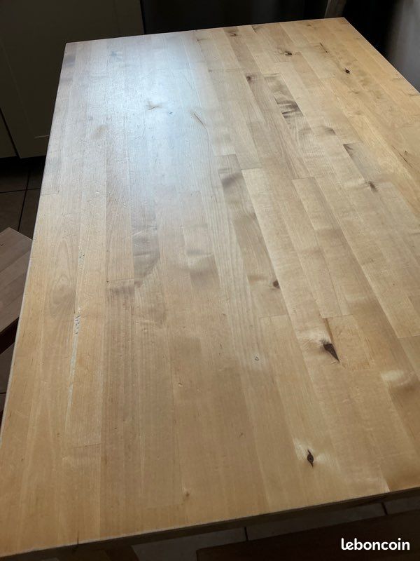 Table cuisine et 3 tabourets (image 4)