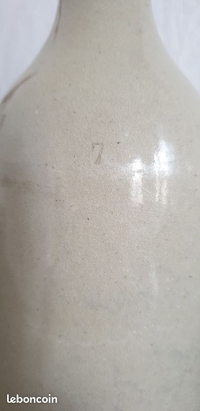 Bouteille en grès émaillée de collection Paul Langeron numéroté (image 3)