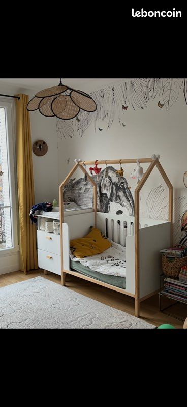 Lit cabane bébé (image 5)