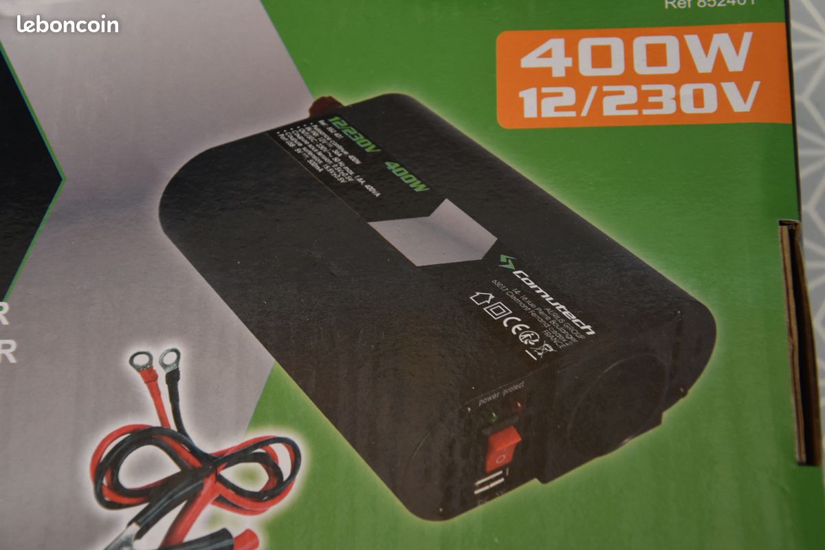 CONVERTISSEUR INVERTER 12V/220V 400Watts (image 6)