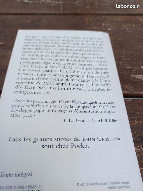 Lot de 7 romans de John Grisham (image 15)