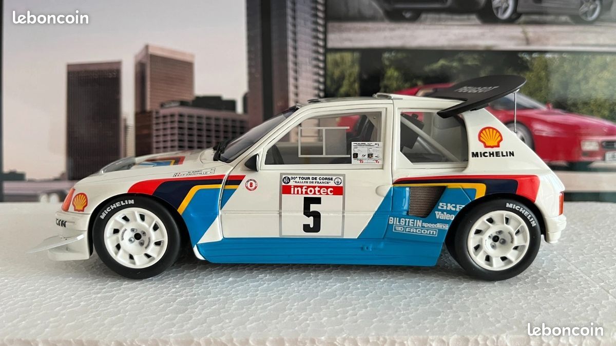 Kit à Monter Provence Moulage 1/43 – Peugeot 205 T16 E2 Tour De Corse 1986