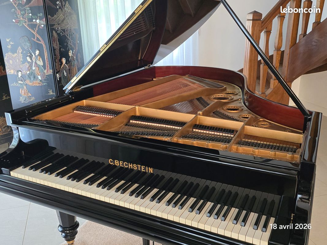 Piano quart de queue C. Bechstein model A 185cm (image 9)