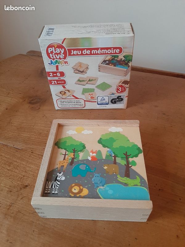 Jeu de mémoire- memory - playtive Lidl (image 1)