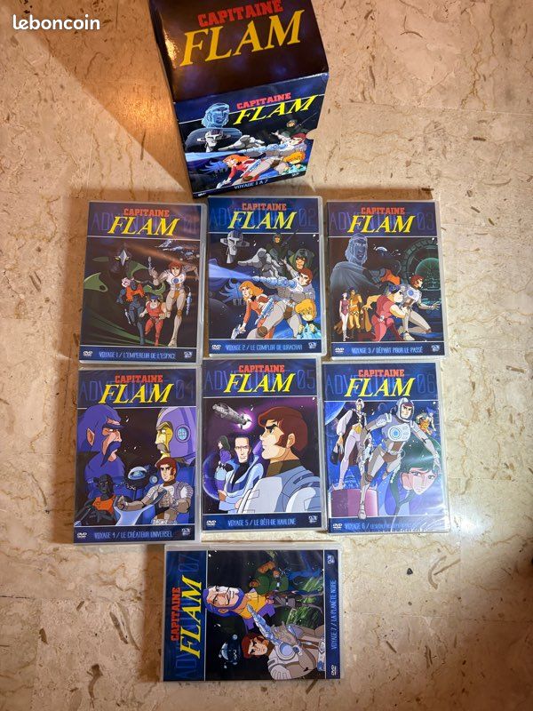 Coffret CAPITAINE FLAM 7 dvd (image 3)
