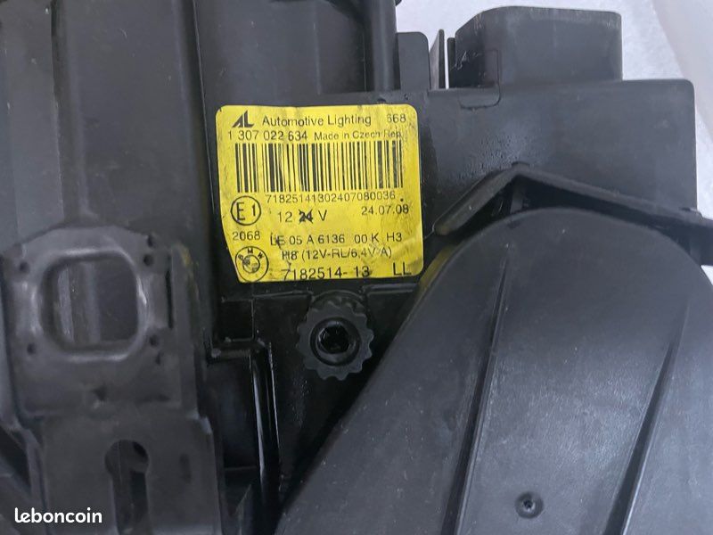 Phare Bi-Xénon Directionnel BMW E92 / E93 Droit (image 2)