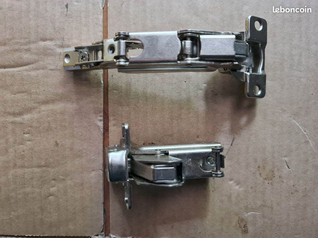 Lot de 2 Charnieres Ikea Ustruda, ouverture à 175 ° (image 3)